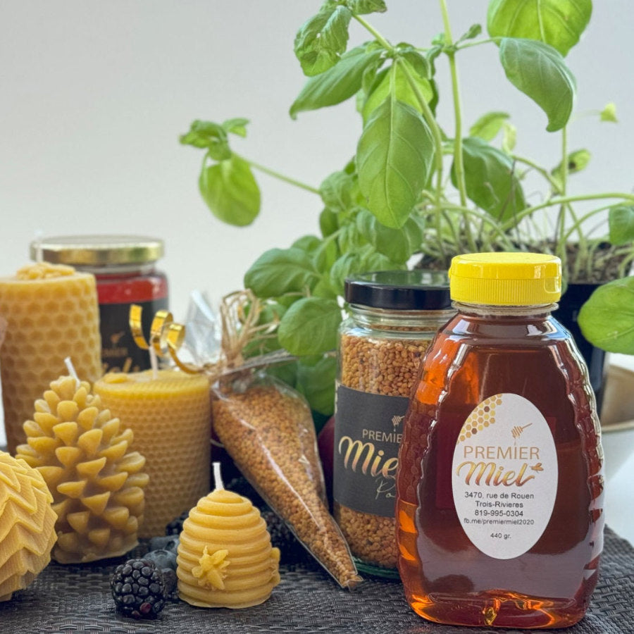 Premier Miel - 100% Pur, Cru, du Québec et produits de la ruche