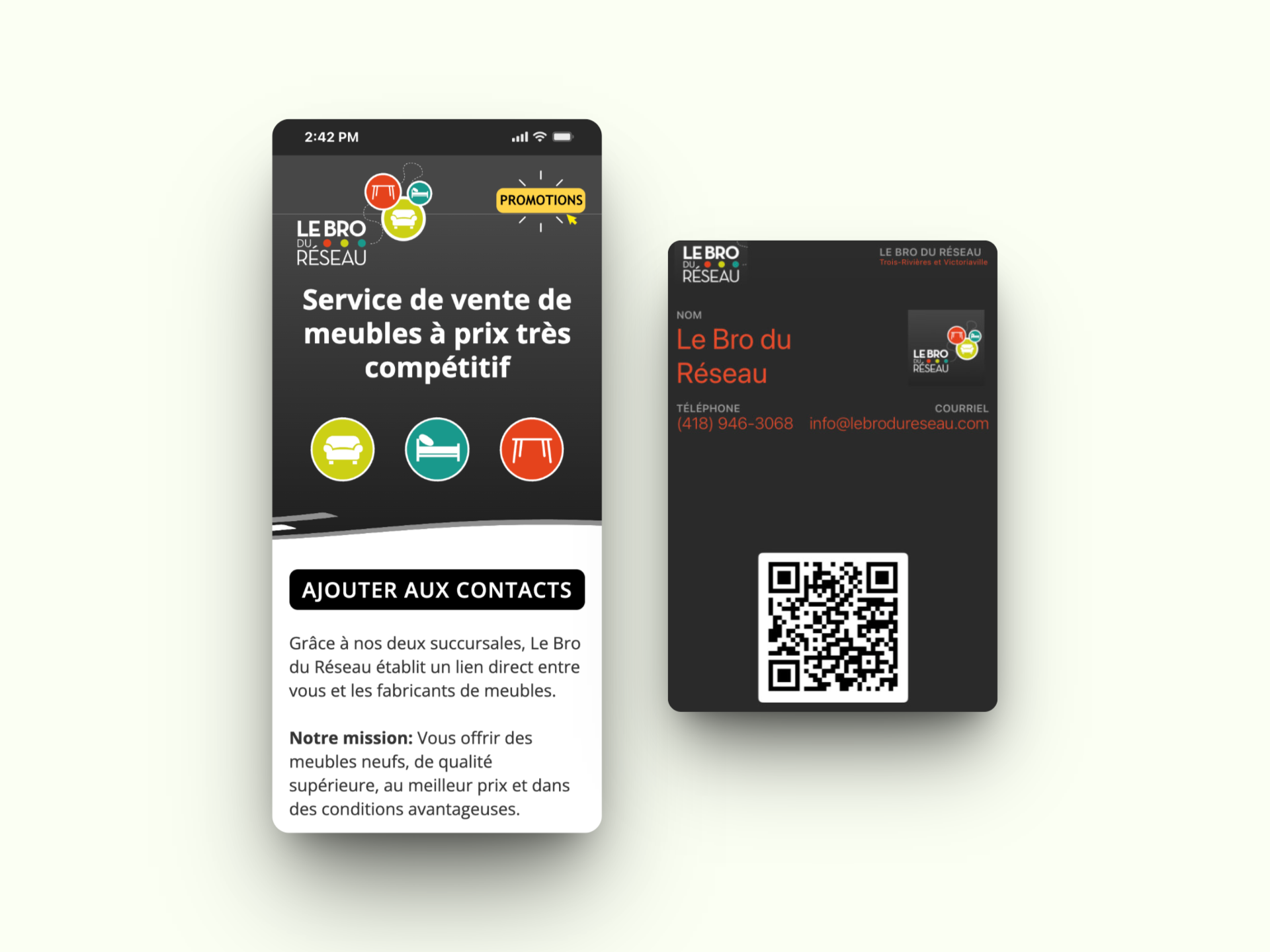 Carte d'Affaires Numérique Corporate | Solution pour Dirigeants et Cadres