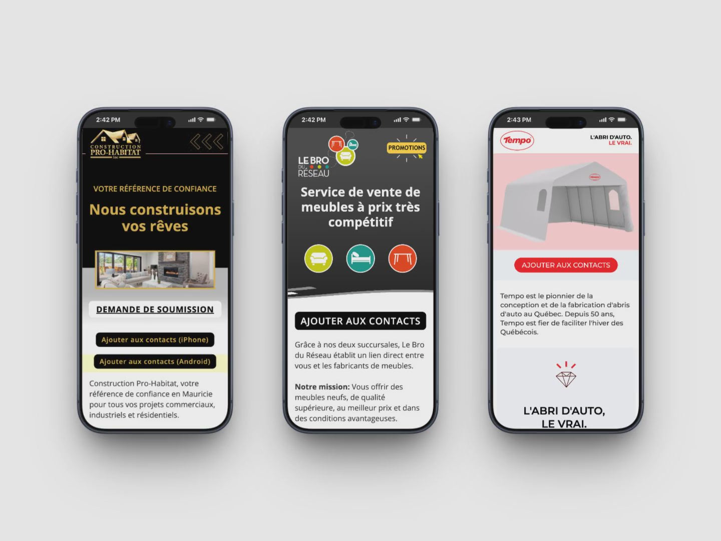 Carte d'Affaires Numérique Corporate | Solution pour Dirigeants et Cadres